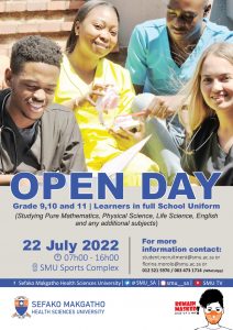 Sefako Makgatho Open Day 2022