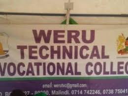 Weru Technical and Vocational College Student Portal Login