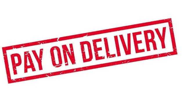 pay on delivery